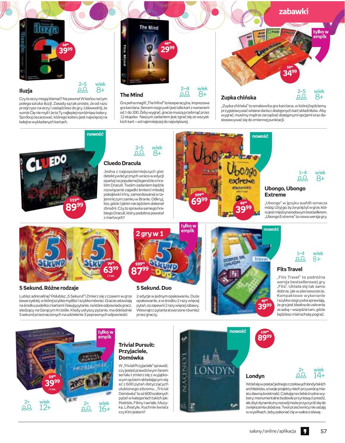 Gazetka promocyjna empik str. 57