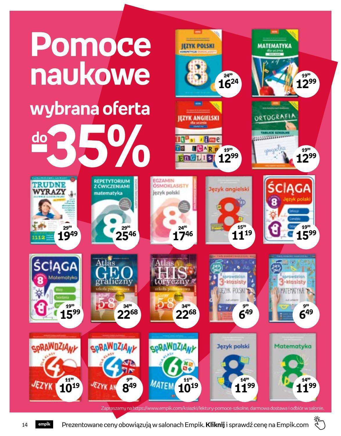 Gazetka promocyjna empik str. 14
