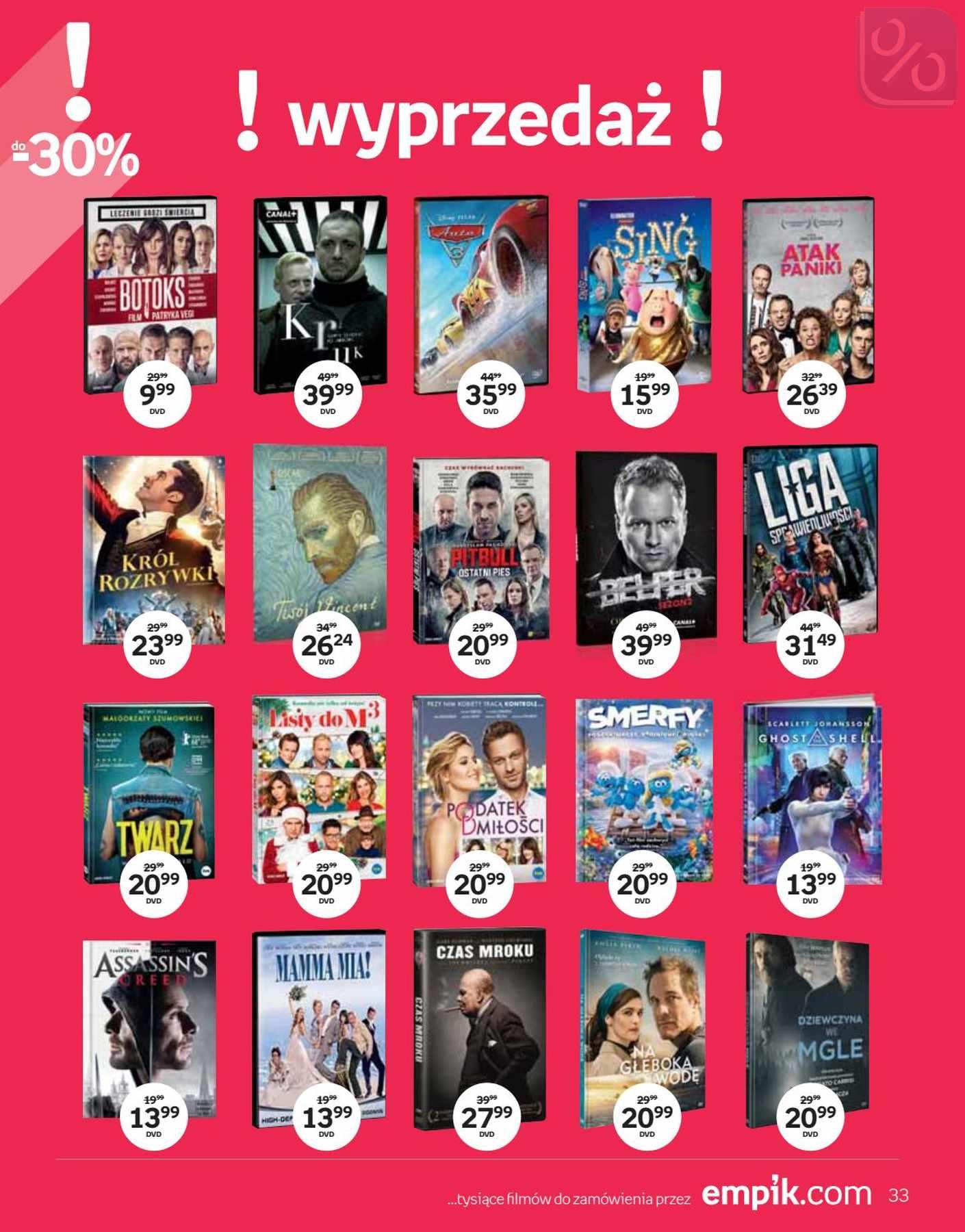 Gazetka promocyjna empik str. 33