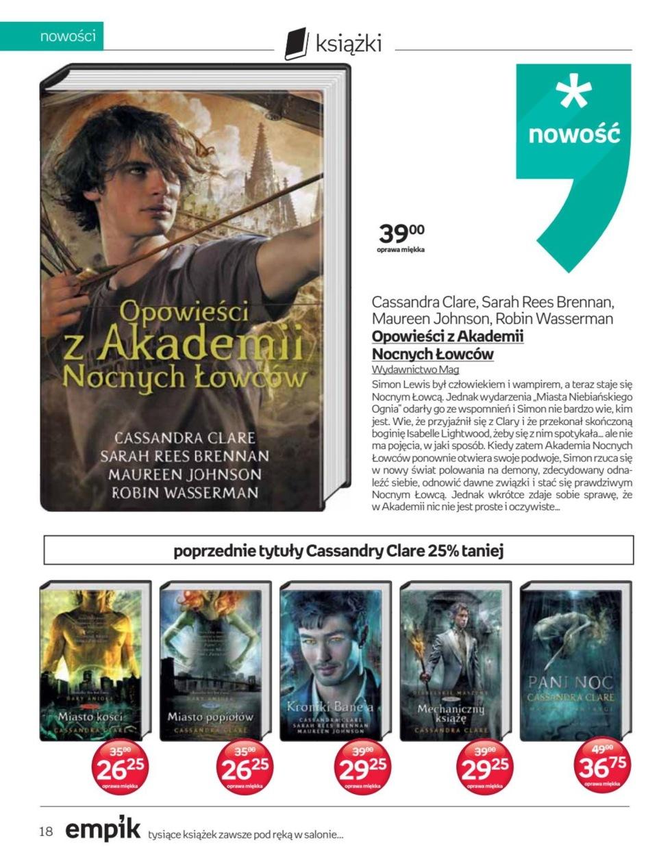 Gazetka promocyjna empik str. 18
