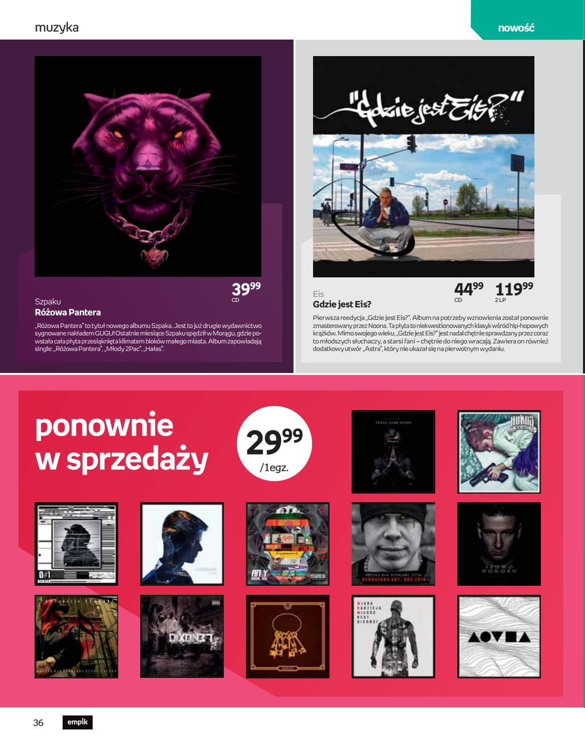 Gazetka promocyjna empik str. 36