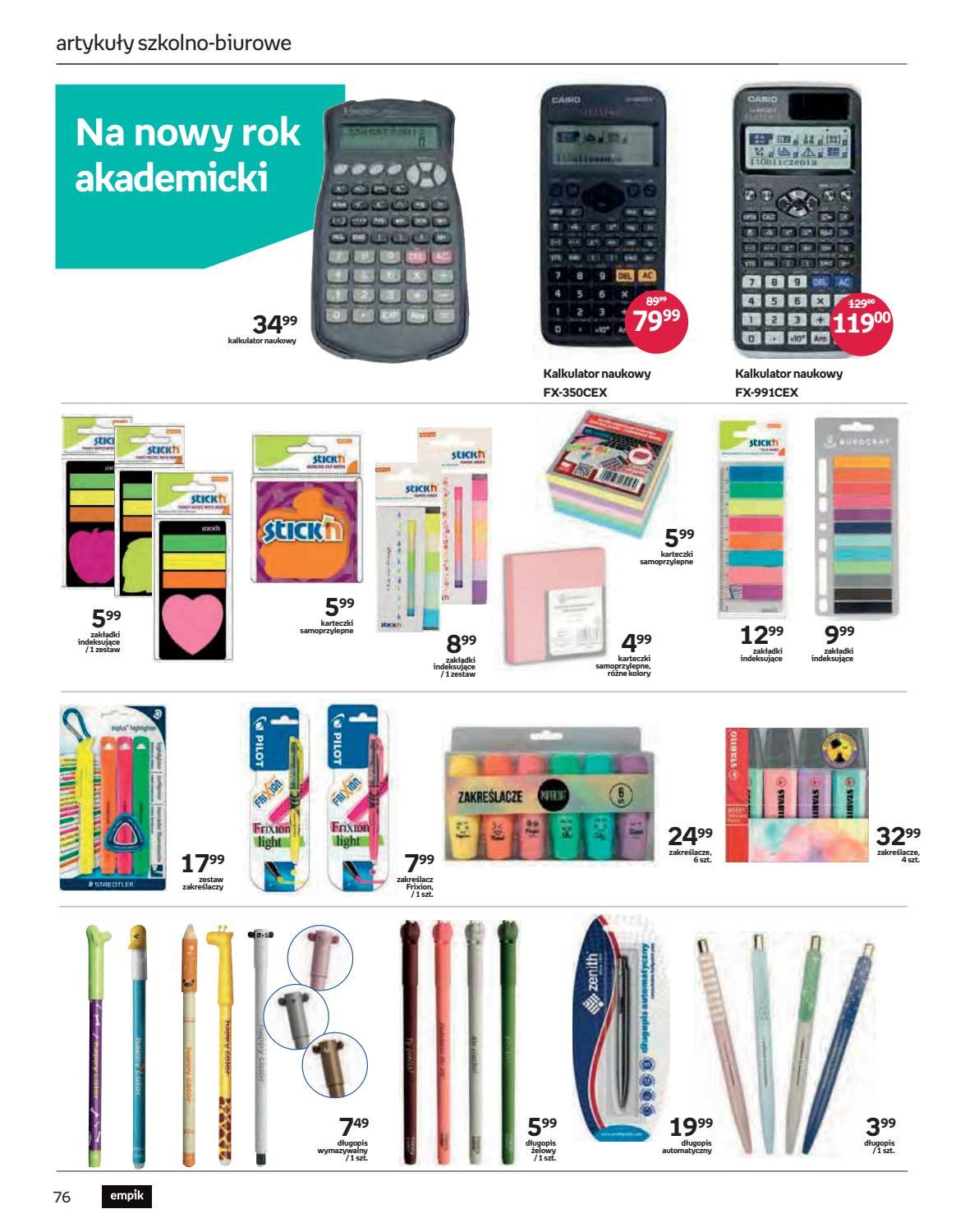 Gazetka promocyjna empik str. 76