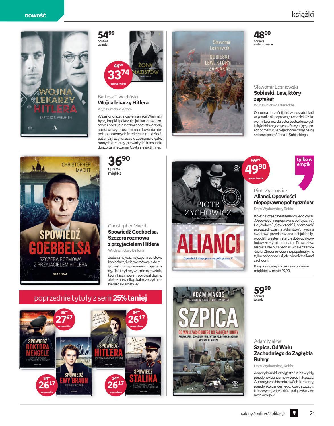 Gazetka promocyjna empik str. 21