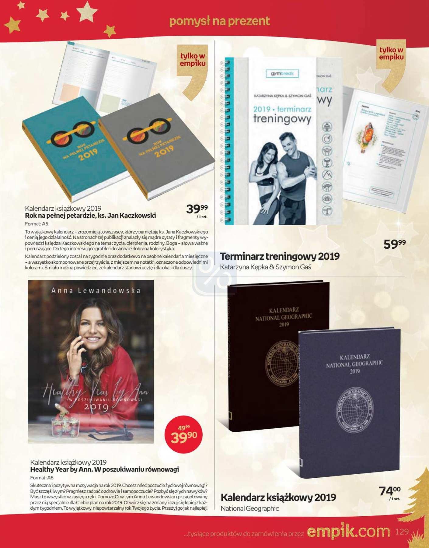 Gazetka promocyjna empik str. 129