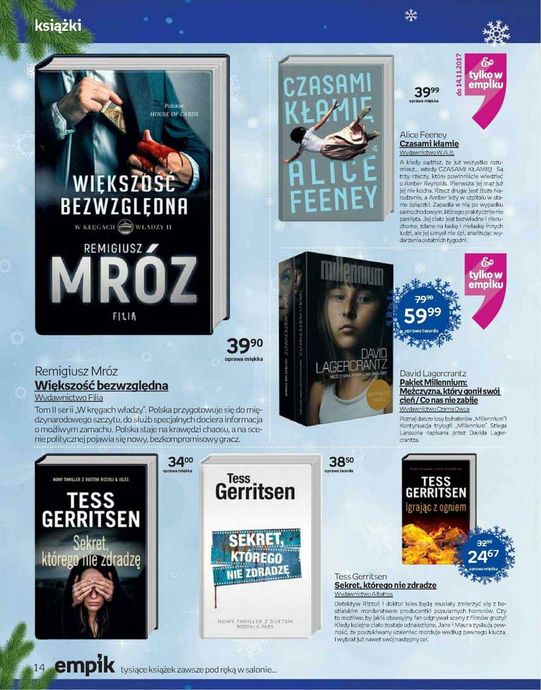 Gazetka promocyjna empik str. 14