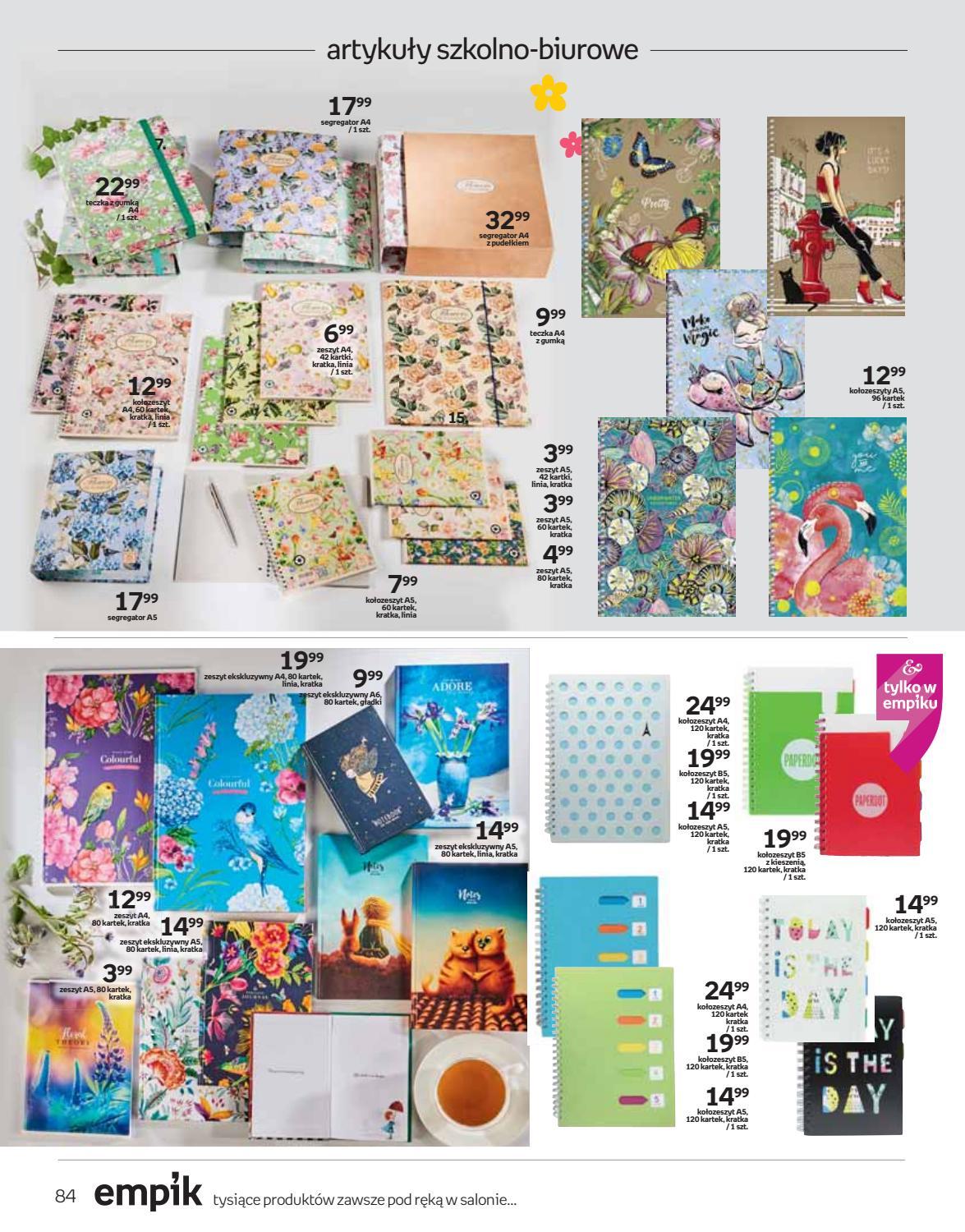 Gazetka promocyjna empik str. 84