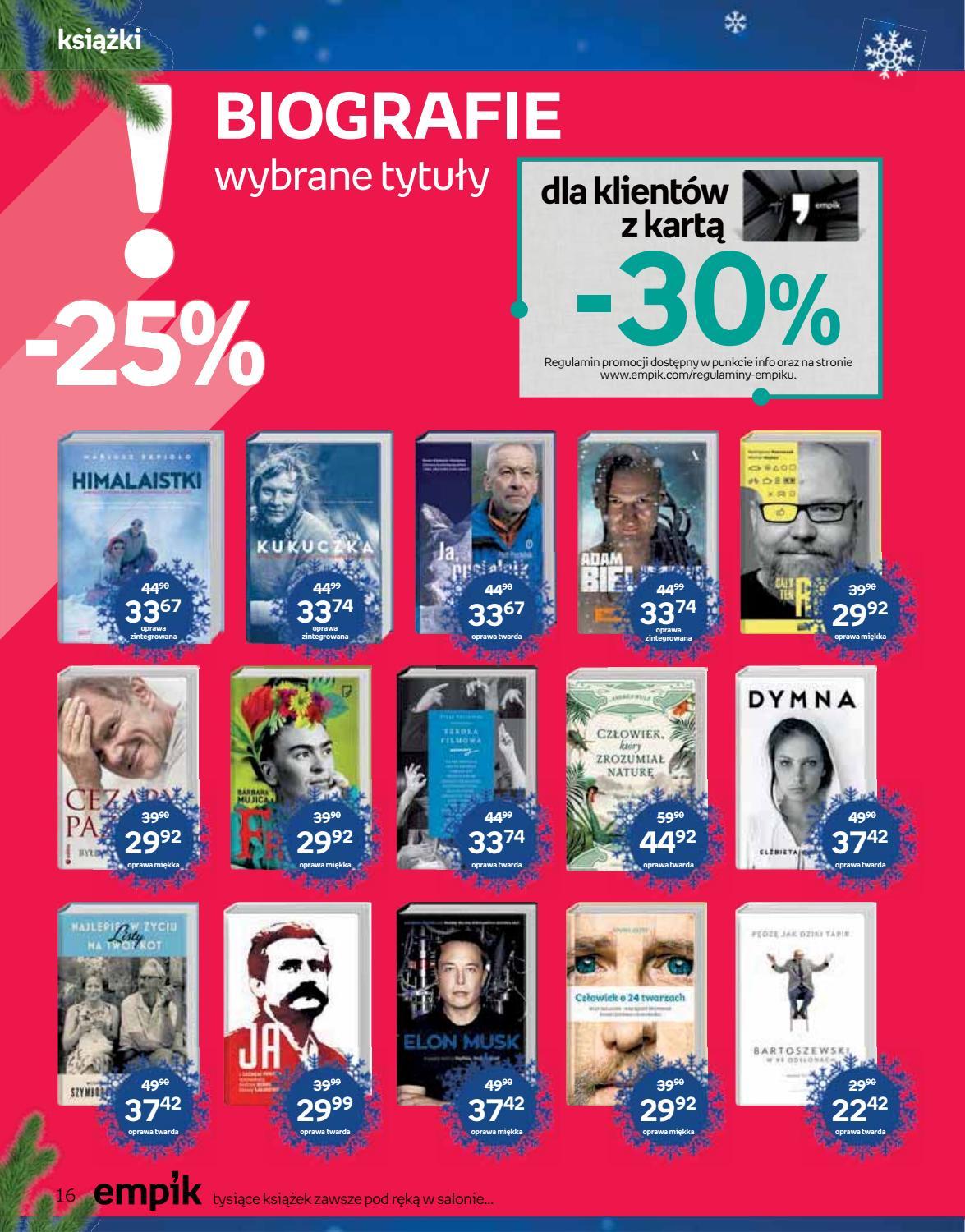 Gazetka promocyjna empik str. 16