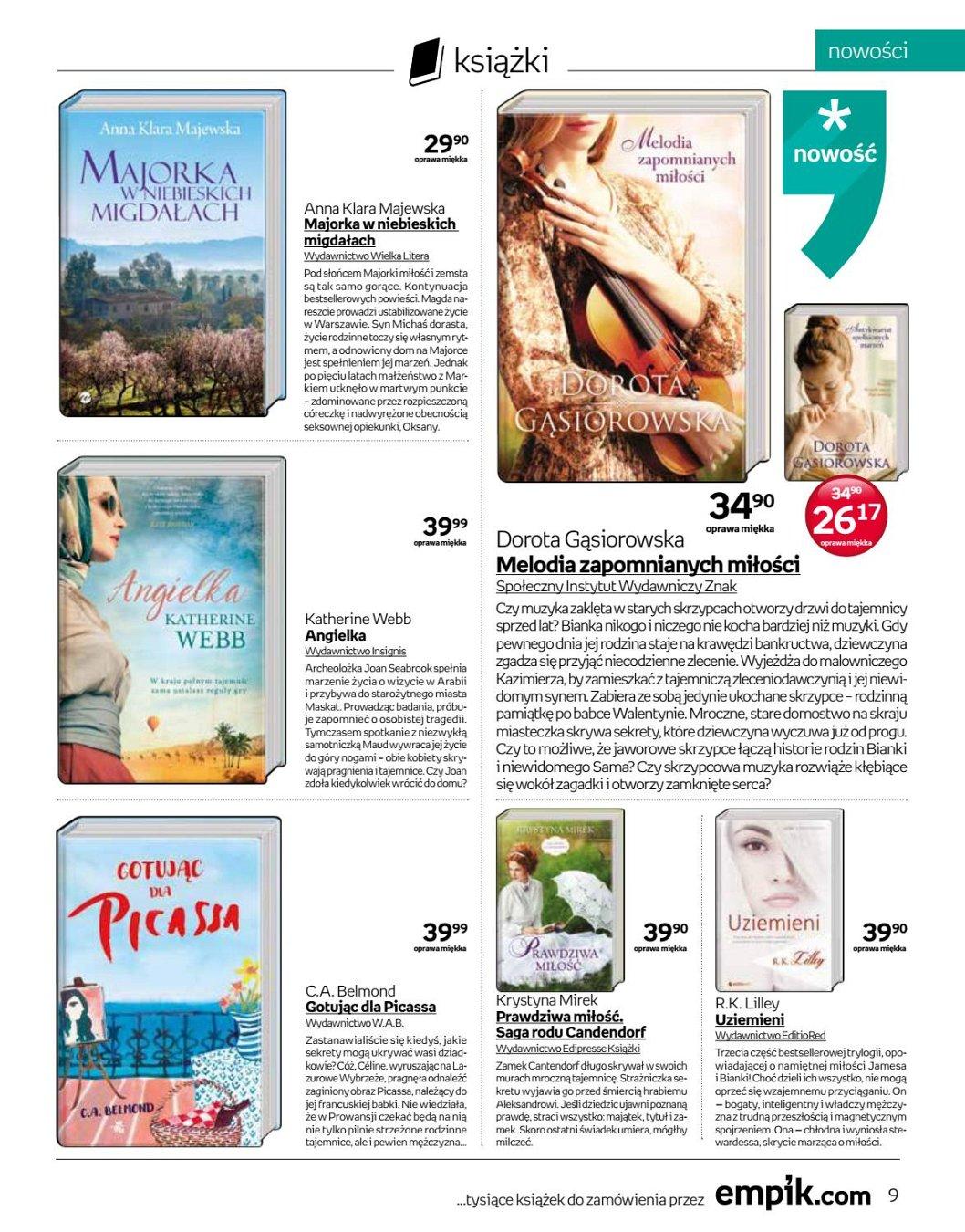 Gazetka promocyjna empik str. 9