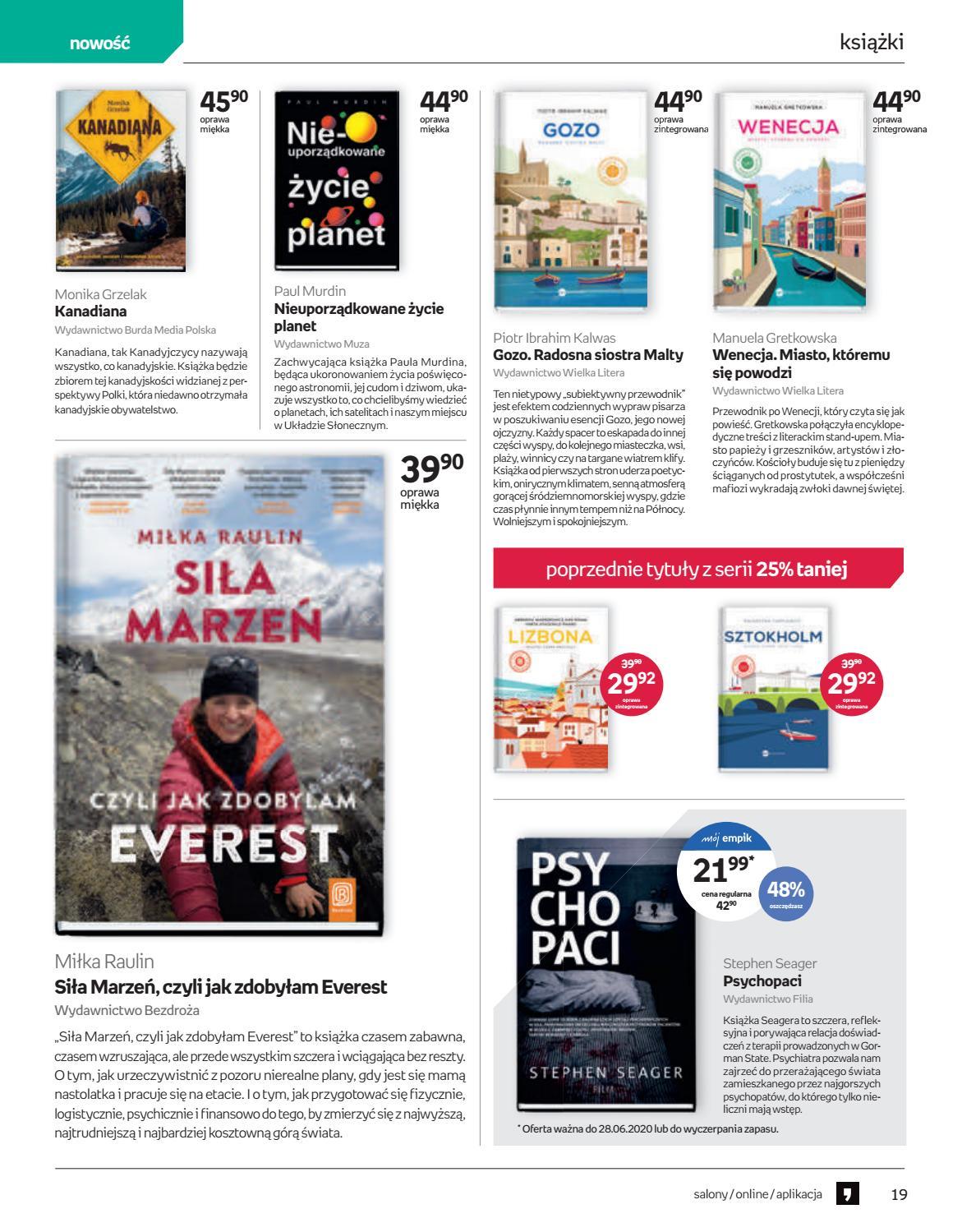 Gazetka promocyjna empik str. 19