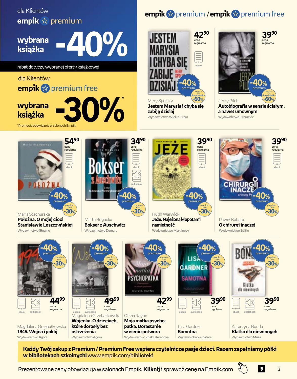 Gazetka promocyjna empik str. 3