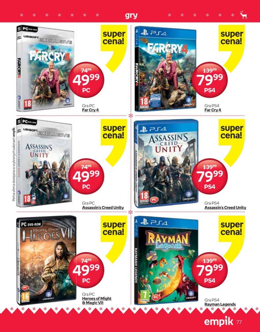 Gazetka promocyjna empik str. 77