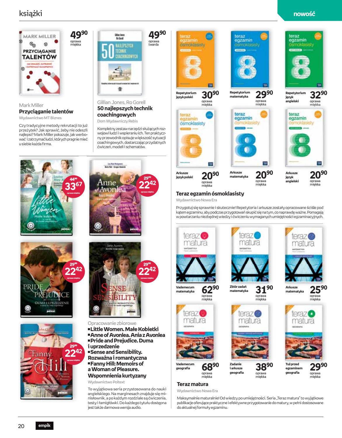 Gazetka promocyjna empik str. 20