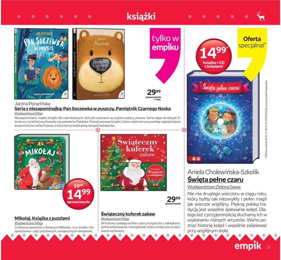 Gazetka promocyjna empik str. 3