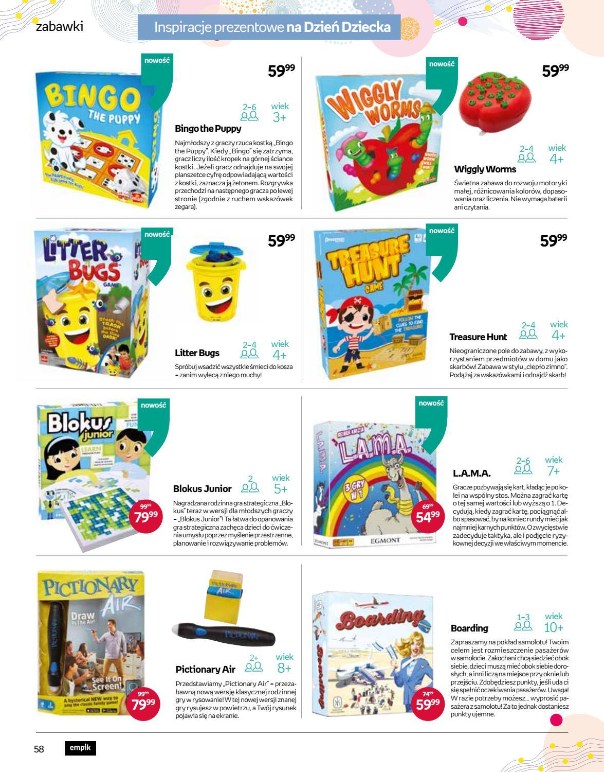 Gazetka promocyjna empik str. 58