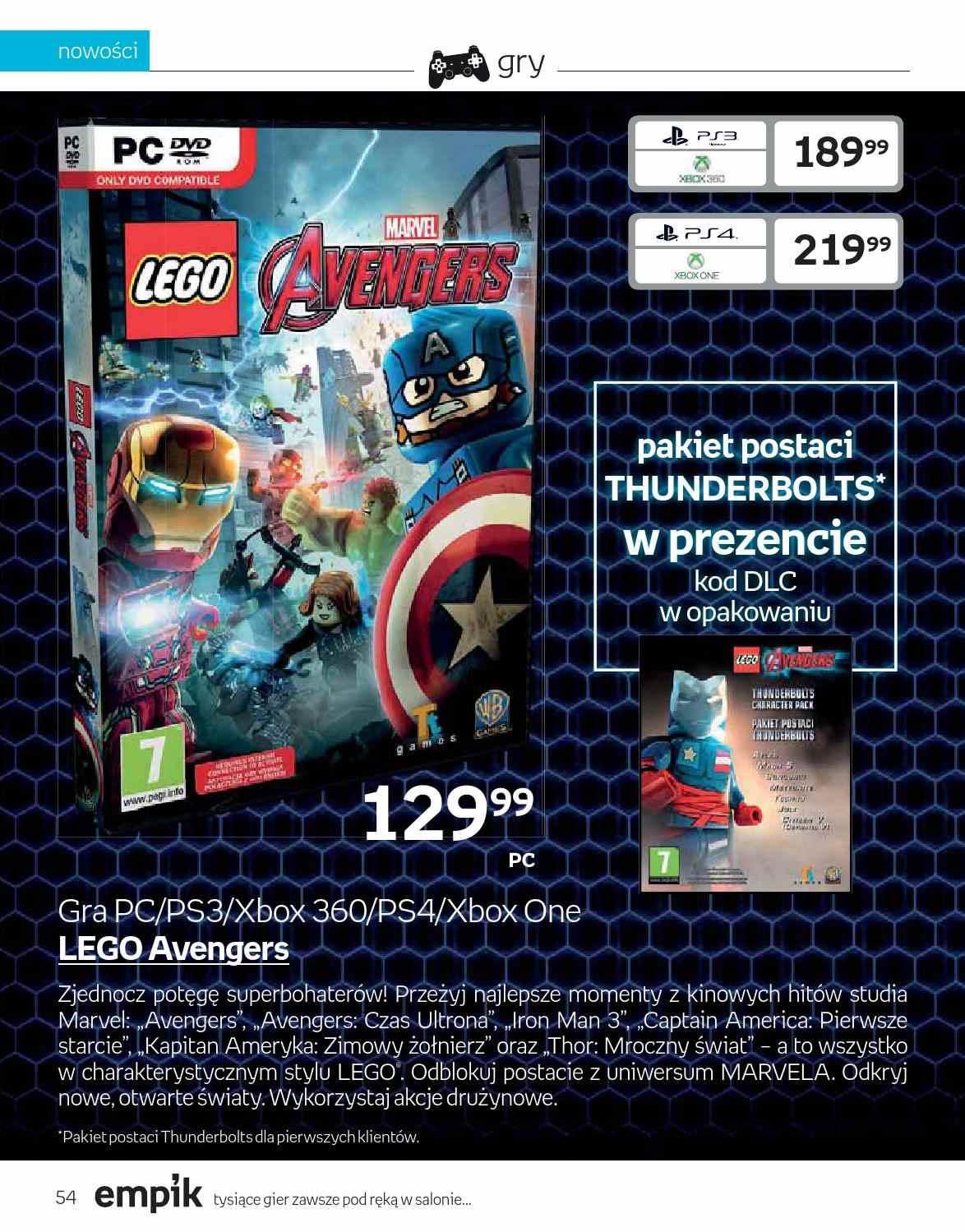 Gazetka promocyjna empik str. 54