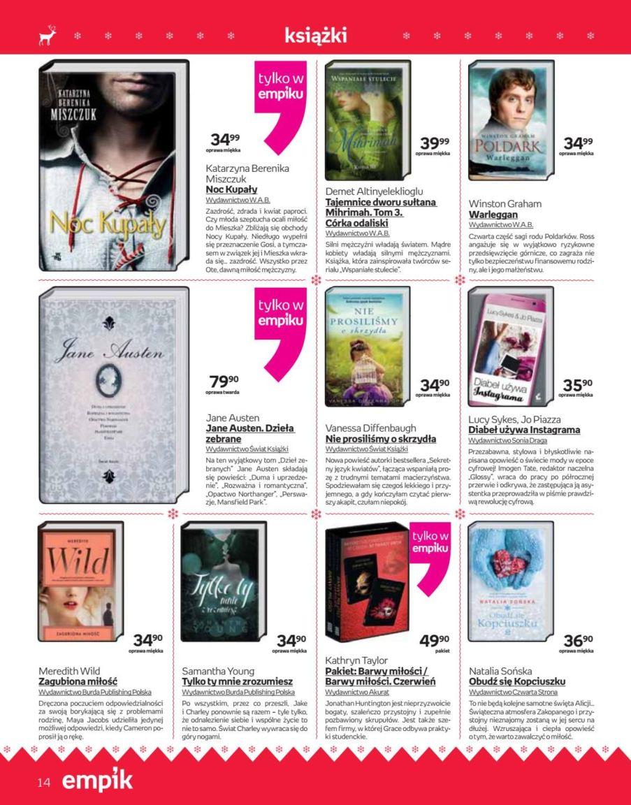 Gazetka promocyjna empik str. 14