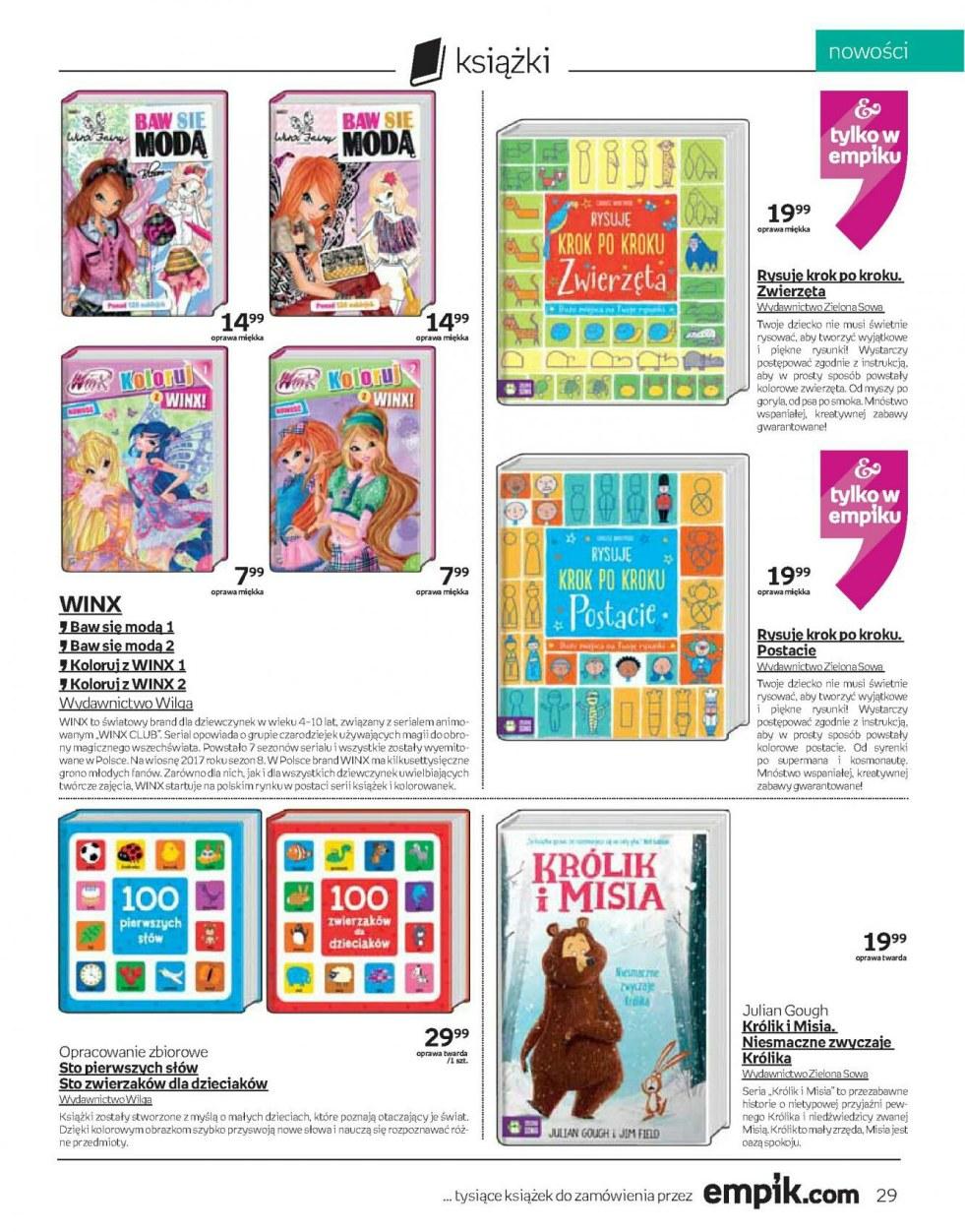 Gazetka promocyjna empik str. 29