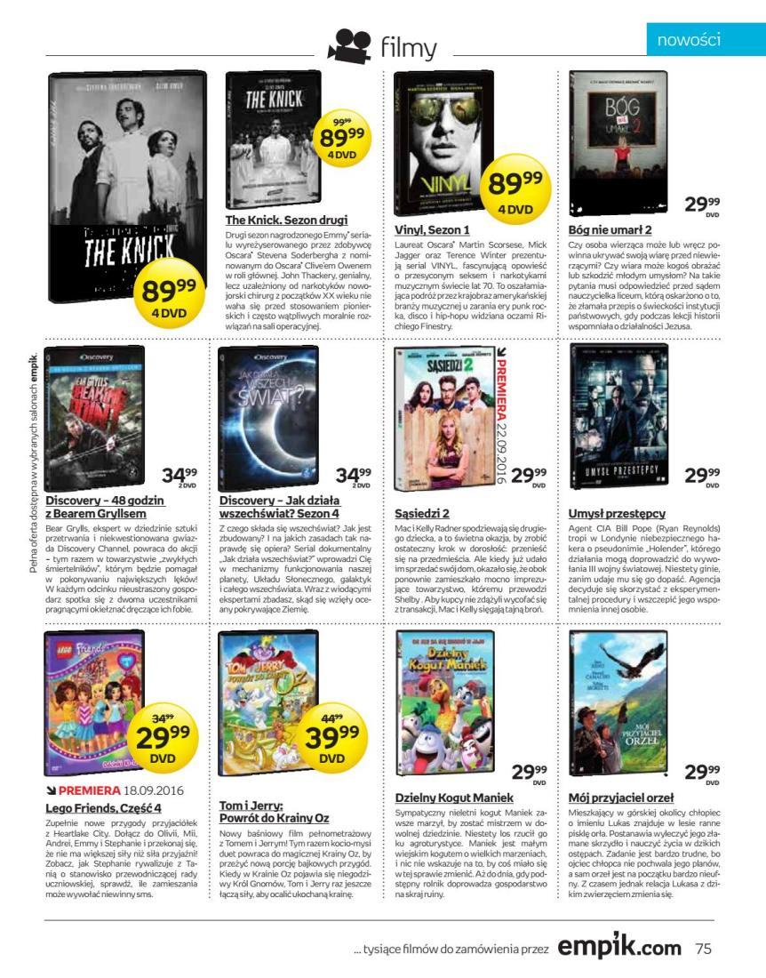 Gazetka promocyjna empik str. 75