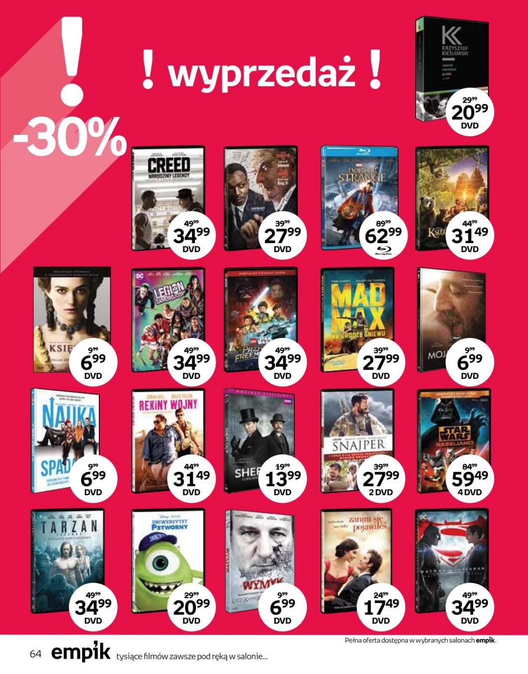 Gazetka promocyjna empik str. 64