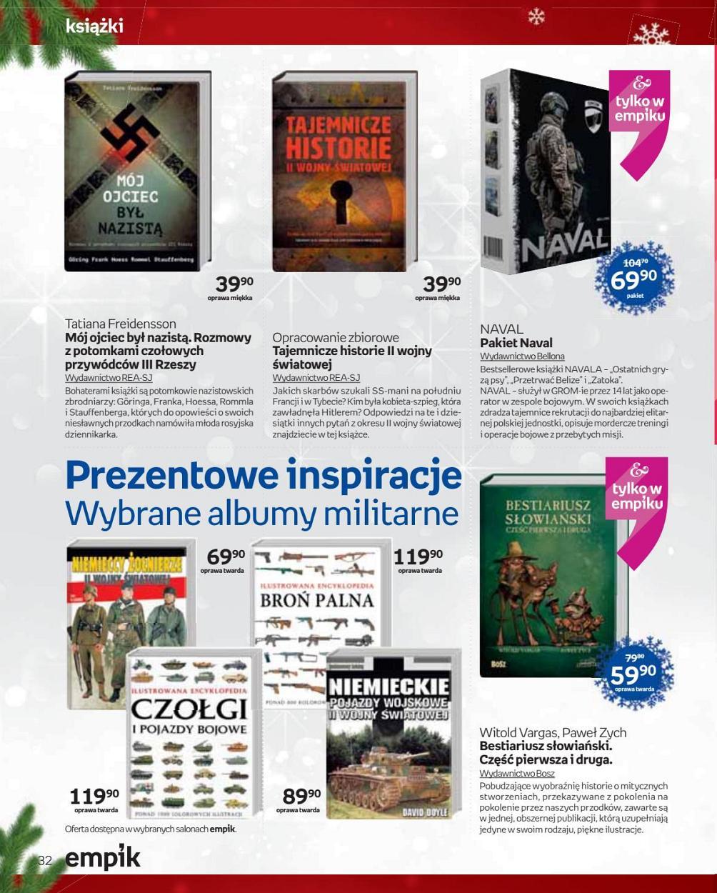 Gazetka promocyjna empik str. 32