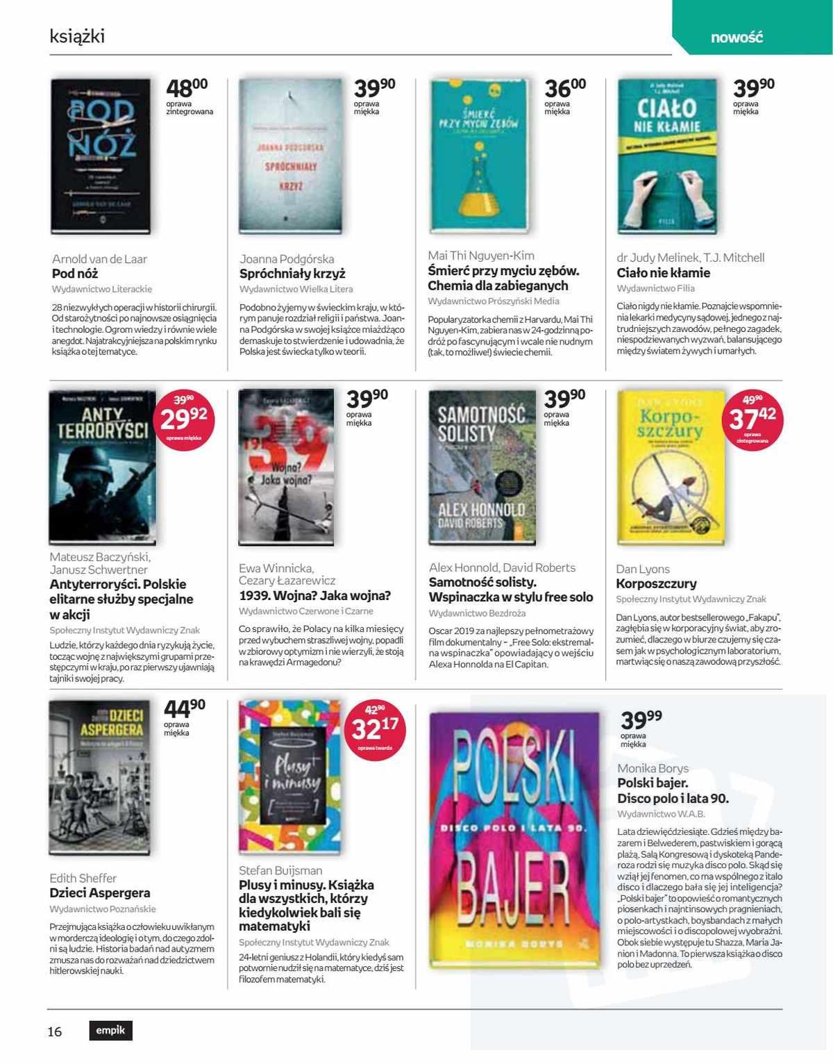 Gazetka promocyjna empik str. 16