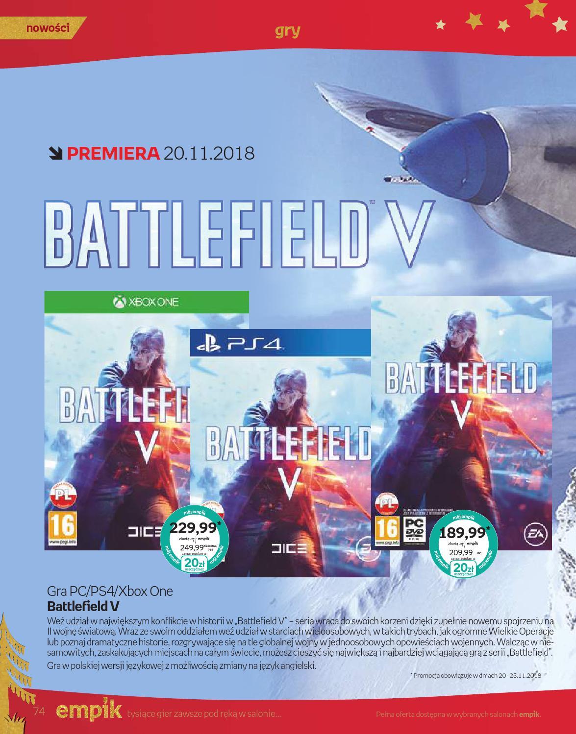 Gazetka promocyjna empik str. 74