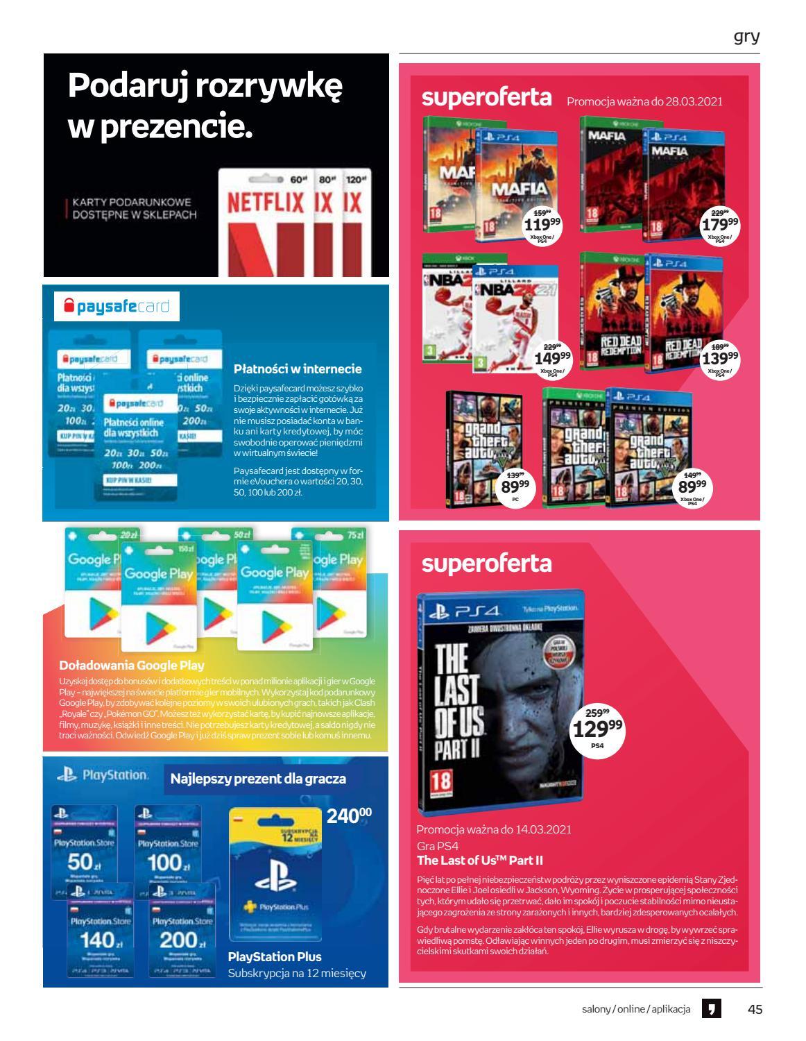 Gazetka promocyjna empik str. 45