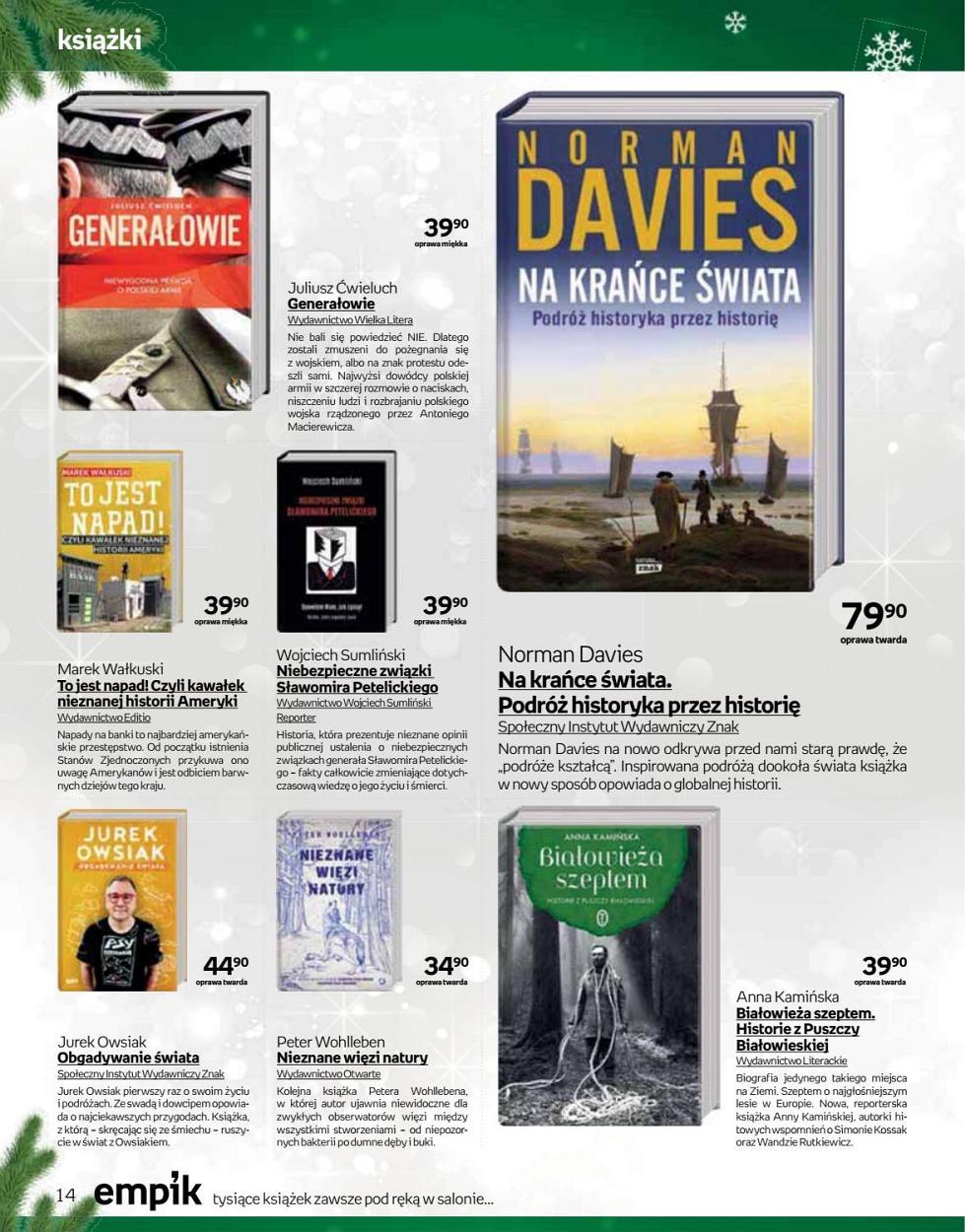 Gazetka promocyjna empik str. 14