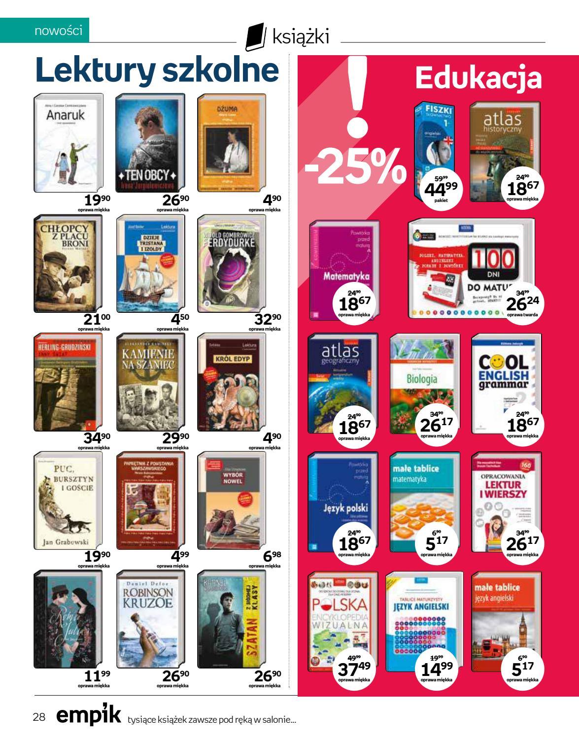 Gazetka promocyjna empik str. 28