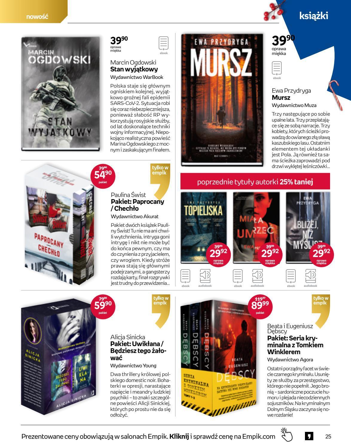 Gazetka promocyjna empik str. 25