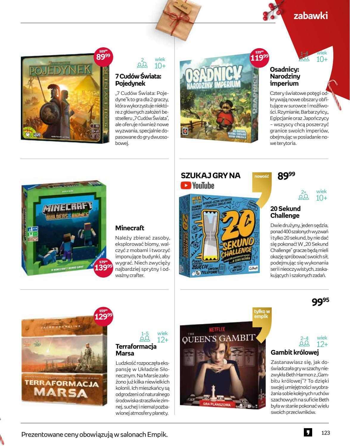 Gazetka promocyjna empik str. 125