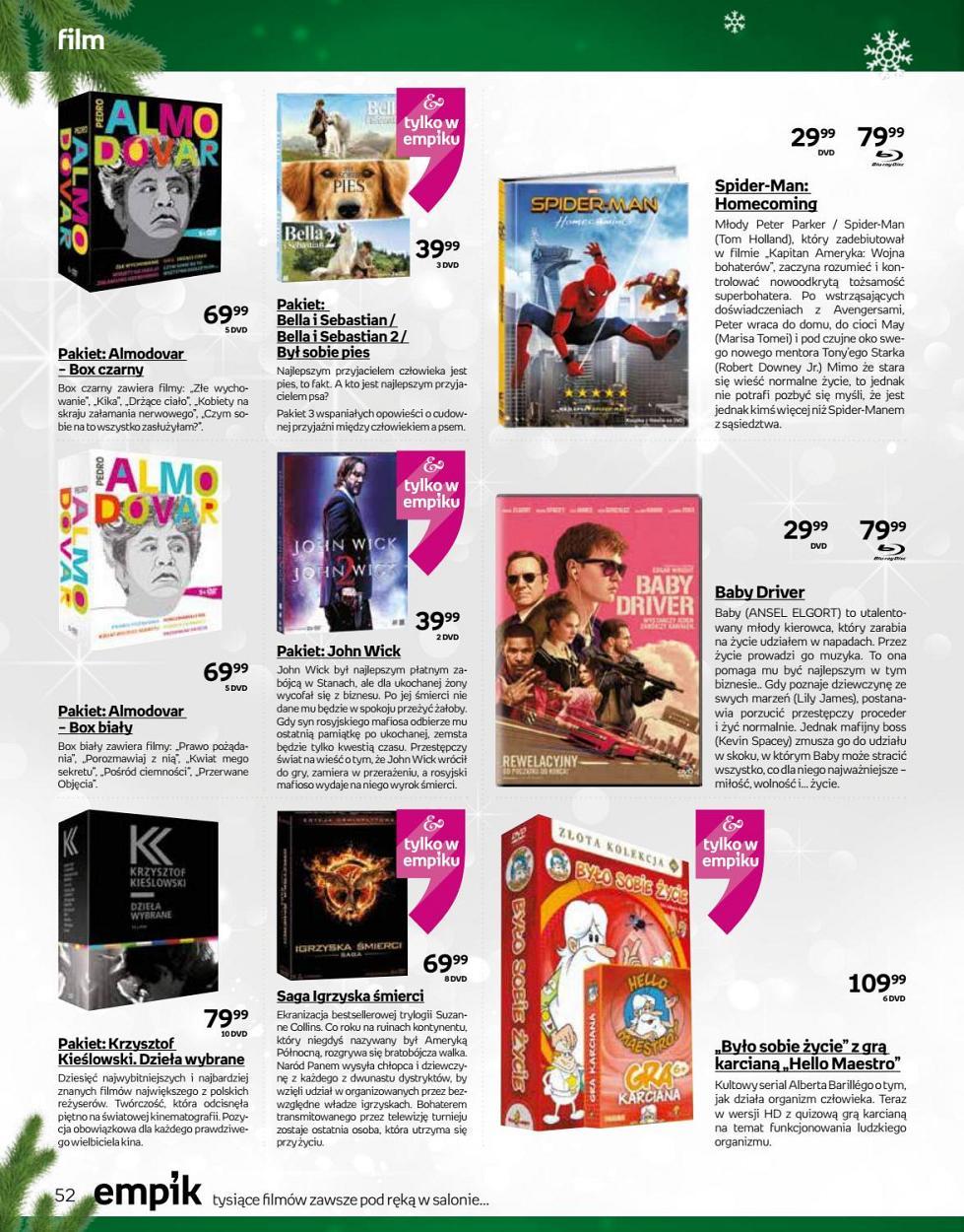 Gazetka promocyjna empik str. 52