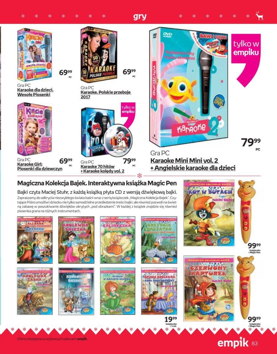 Gazetka promocyjna empik str. 83