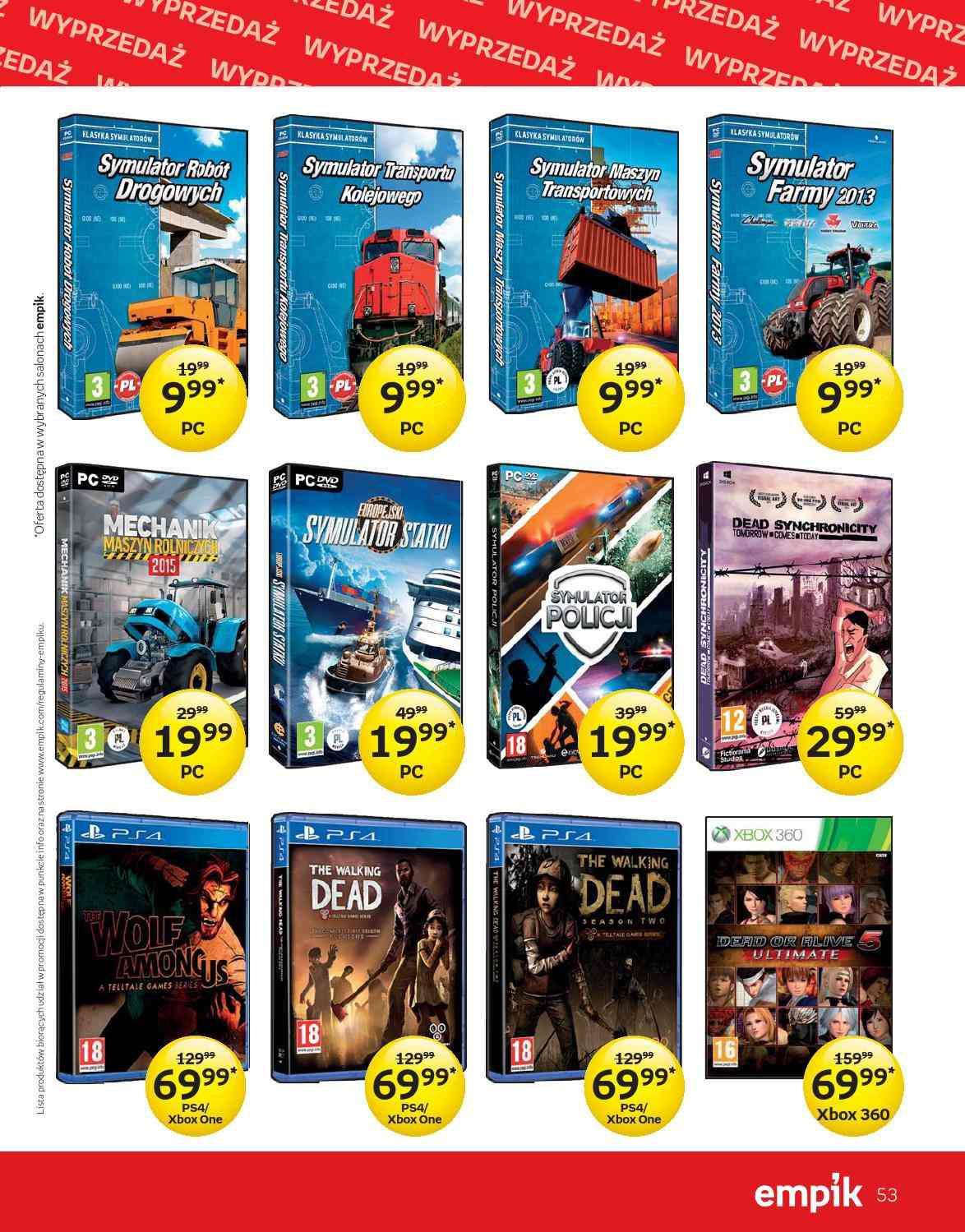 Gazetka promocyjna empik str. 53