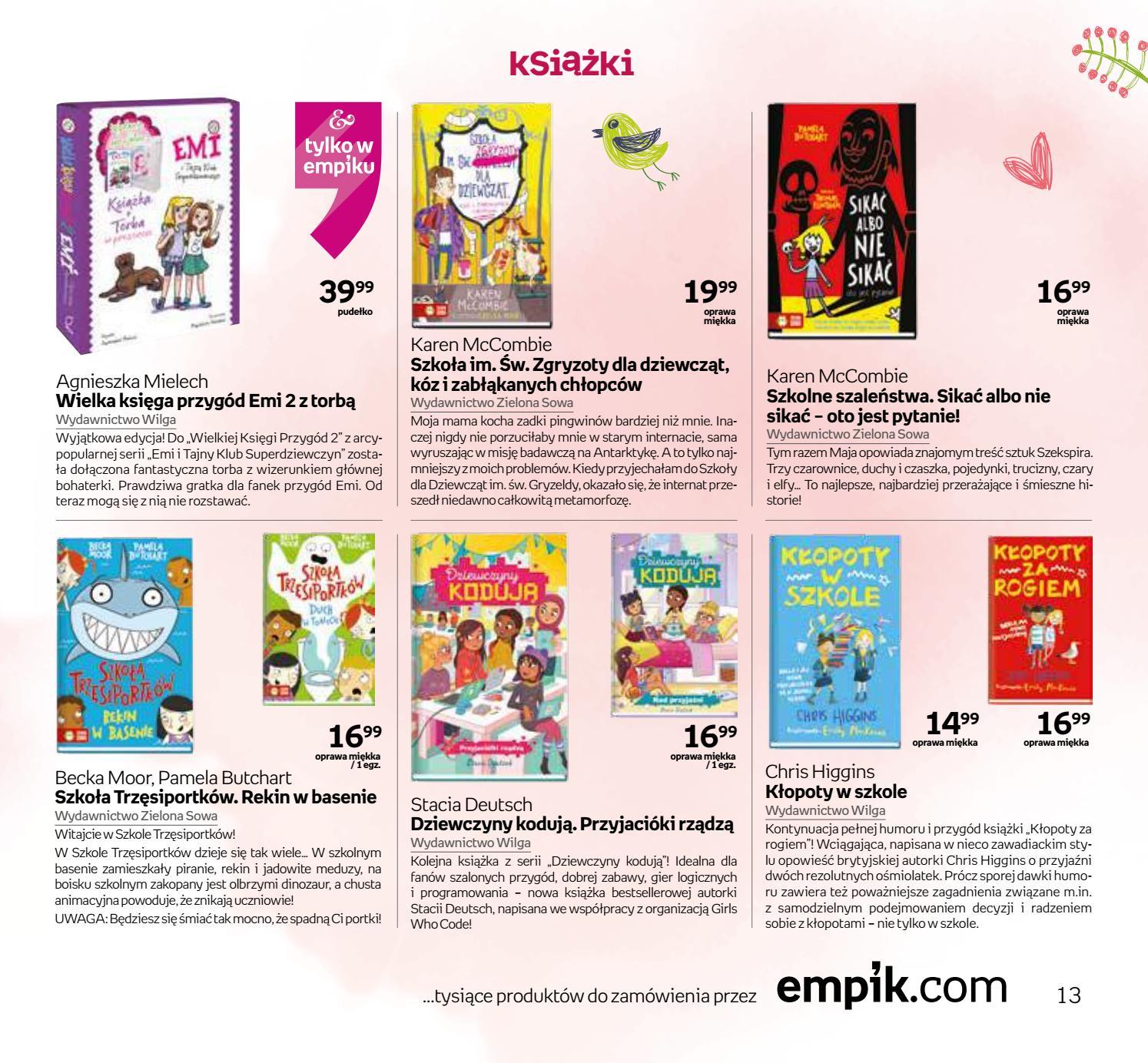 Gazetka promocyjna empik str. 13