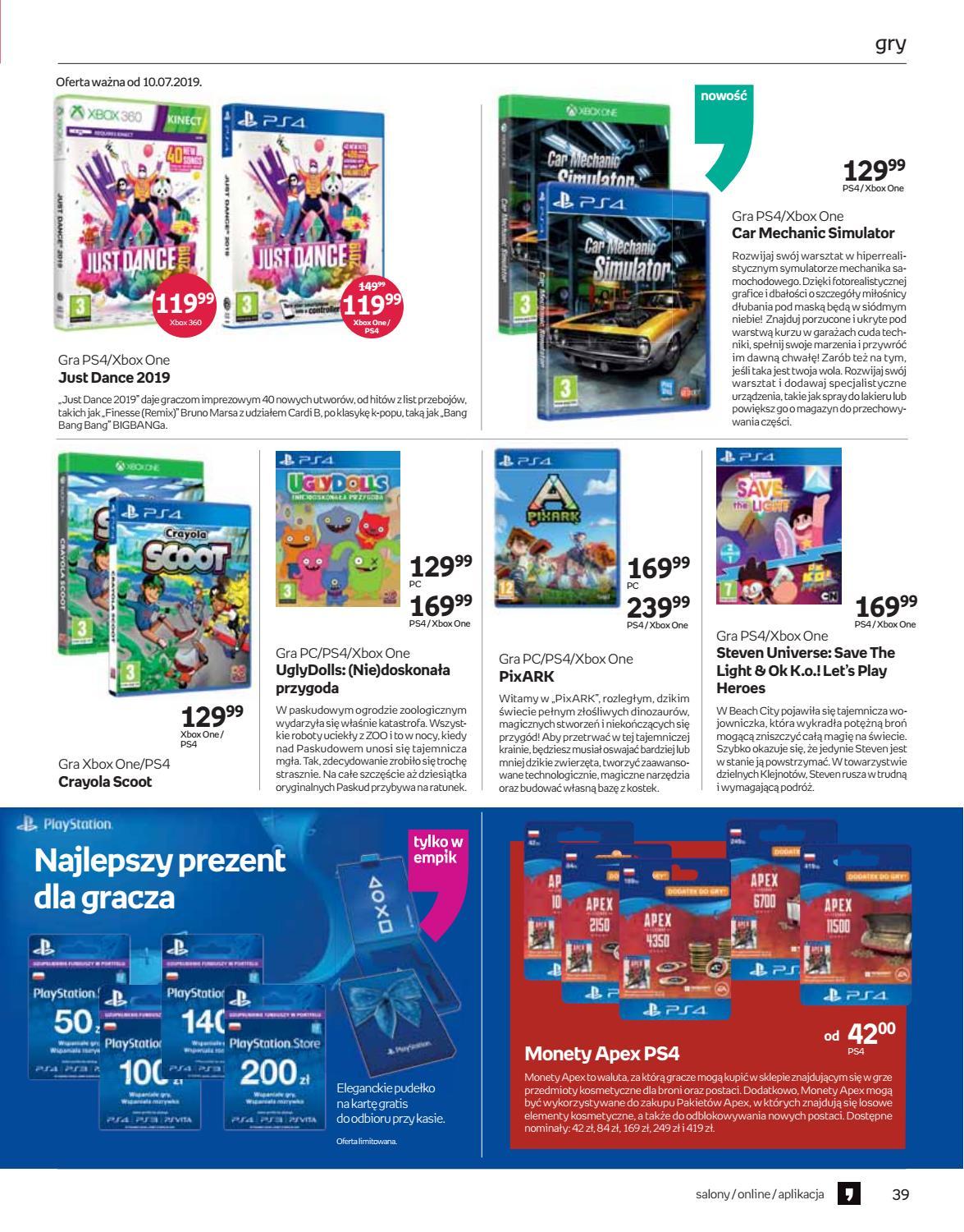 Gazetka promocyjna empik str. 39