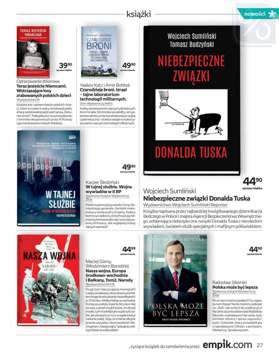 Gazetka promocyjna empik str. 27