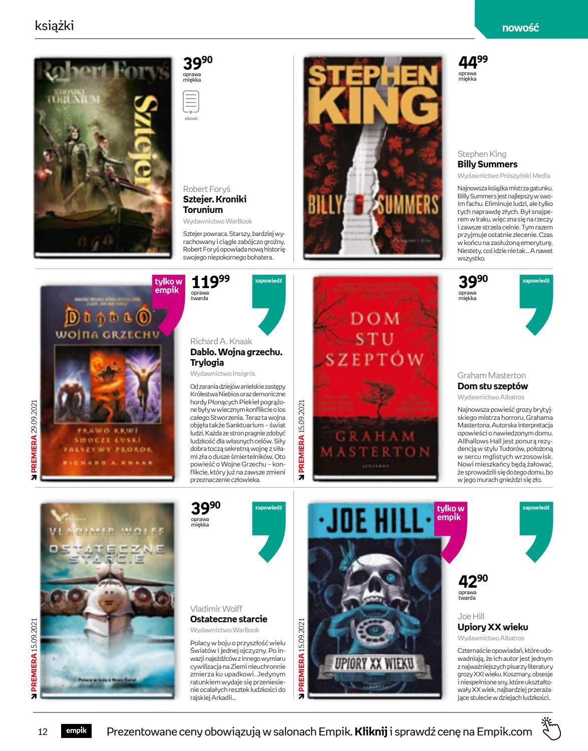 Gazetka promocyjna empik str. 12