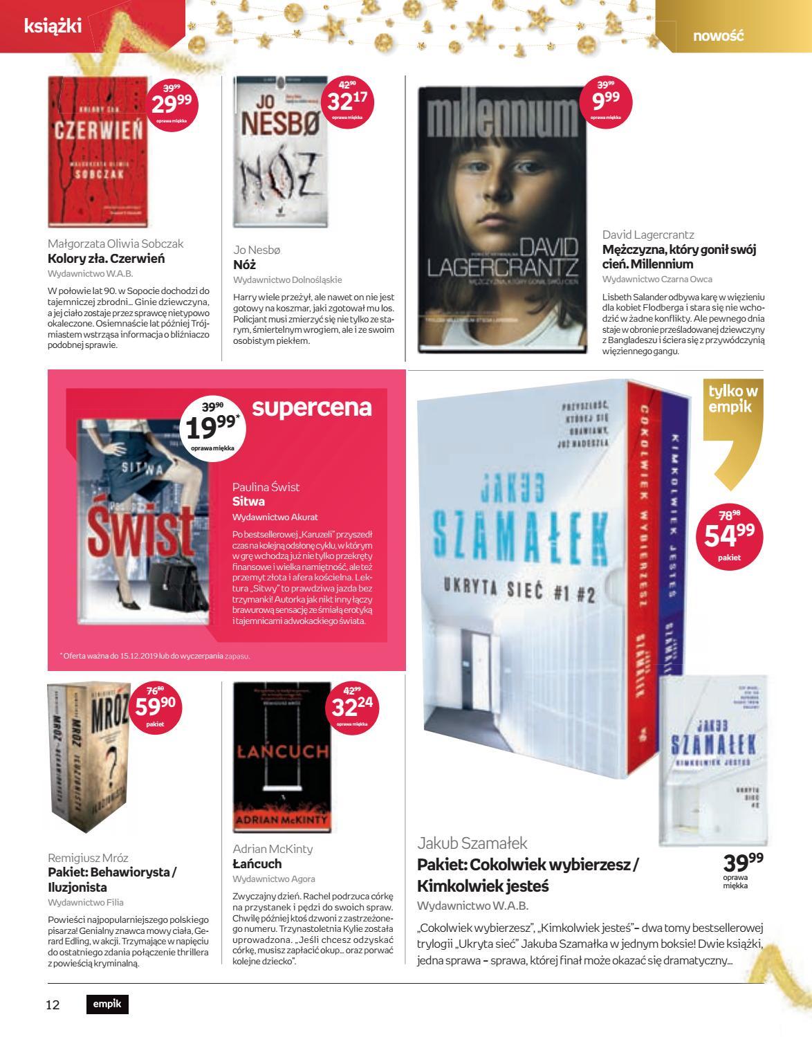 Gazetka promocyjna empik str. 12