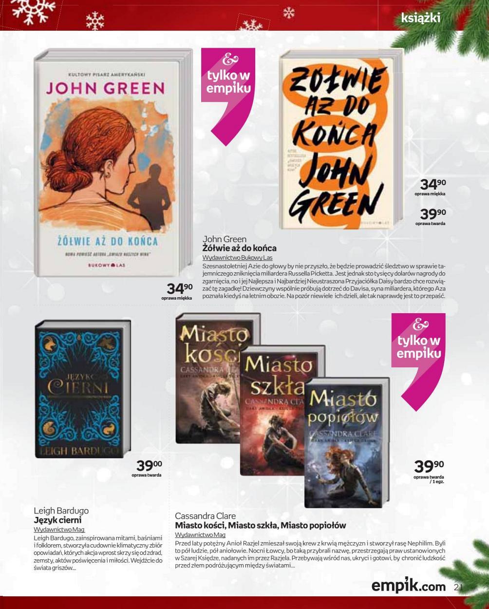 Gazetka promocyjna empik str. 21