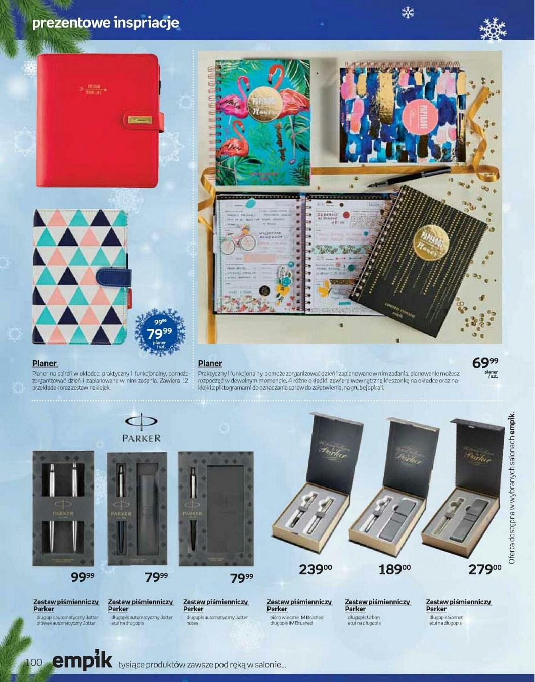 Gazetka promocyjna empik str. 100
