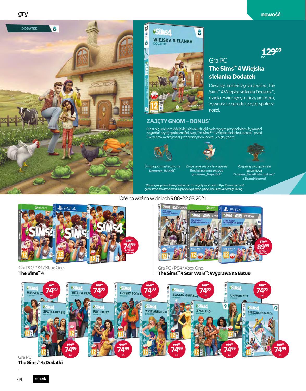 Gazetka promocyjna empik str. 44