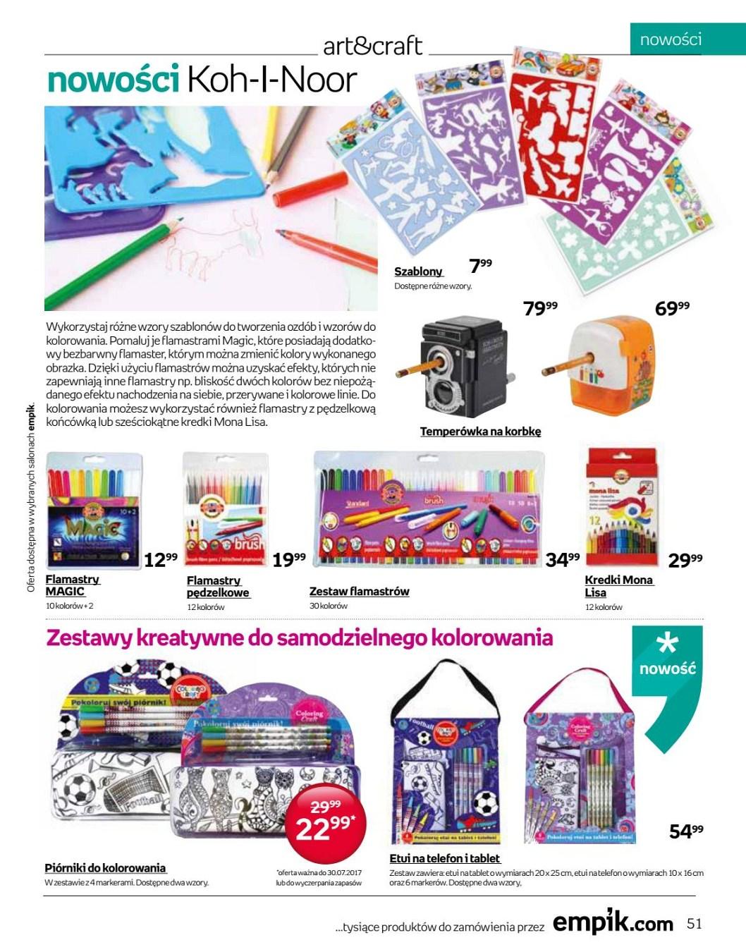 Gazetka promocyjna empik str. 51