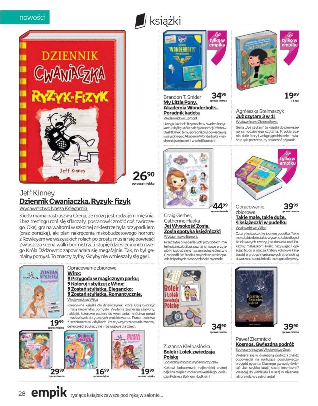 Gazetka promocyjna empik str. 28