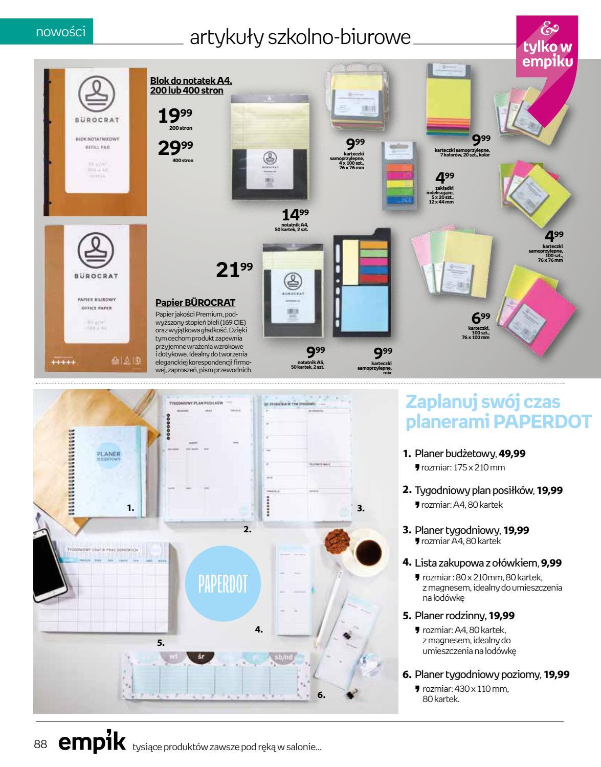Gazetka promocyjna empik str. 88