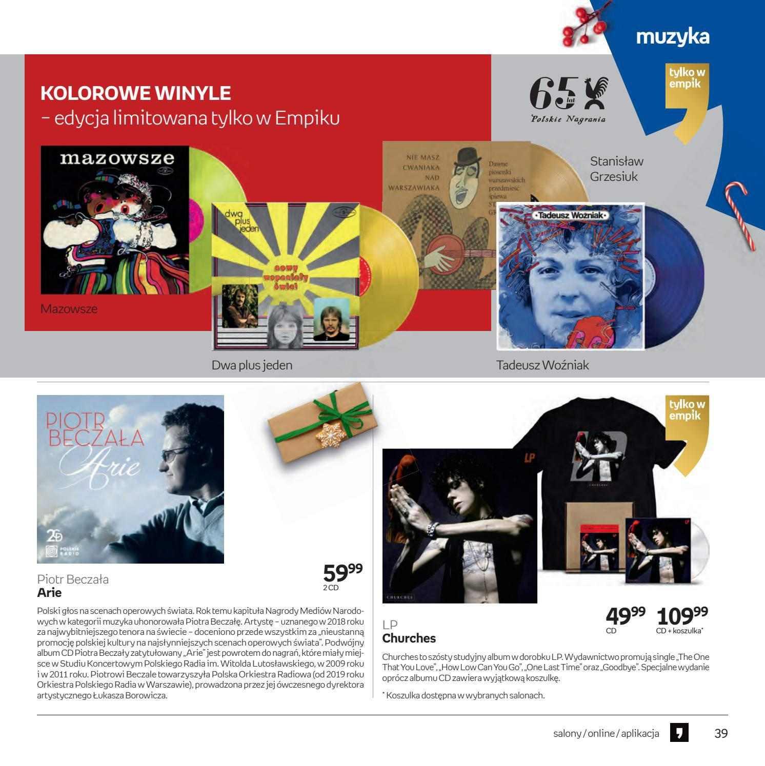 Gazetka promocyjna empik str. 39
