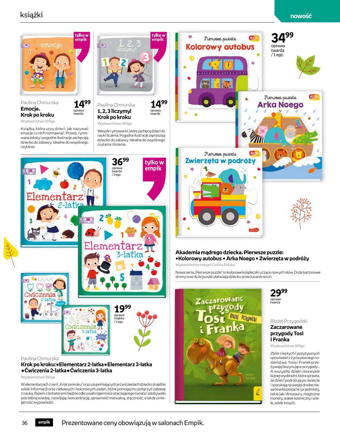 Gazetka promocyjna empik str. 36