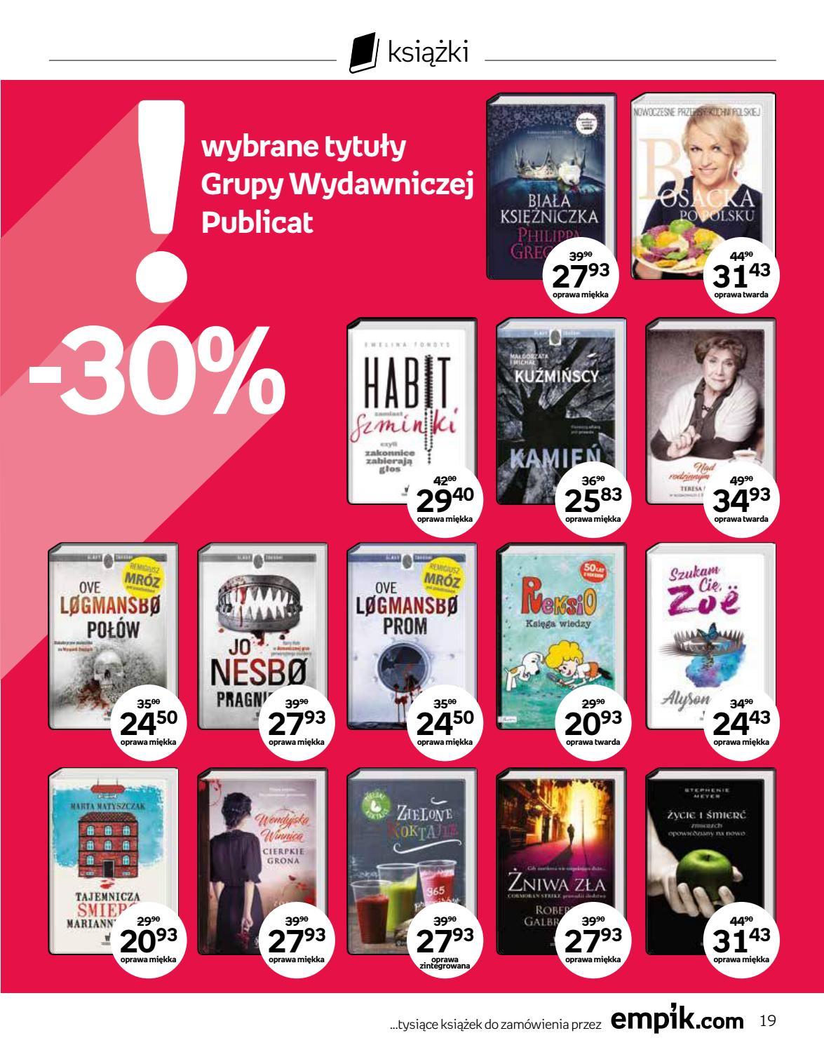 Gazetka promocyjna empik str. 19