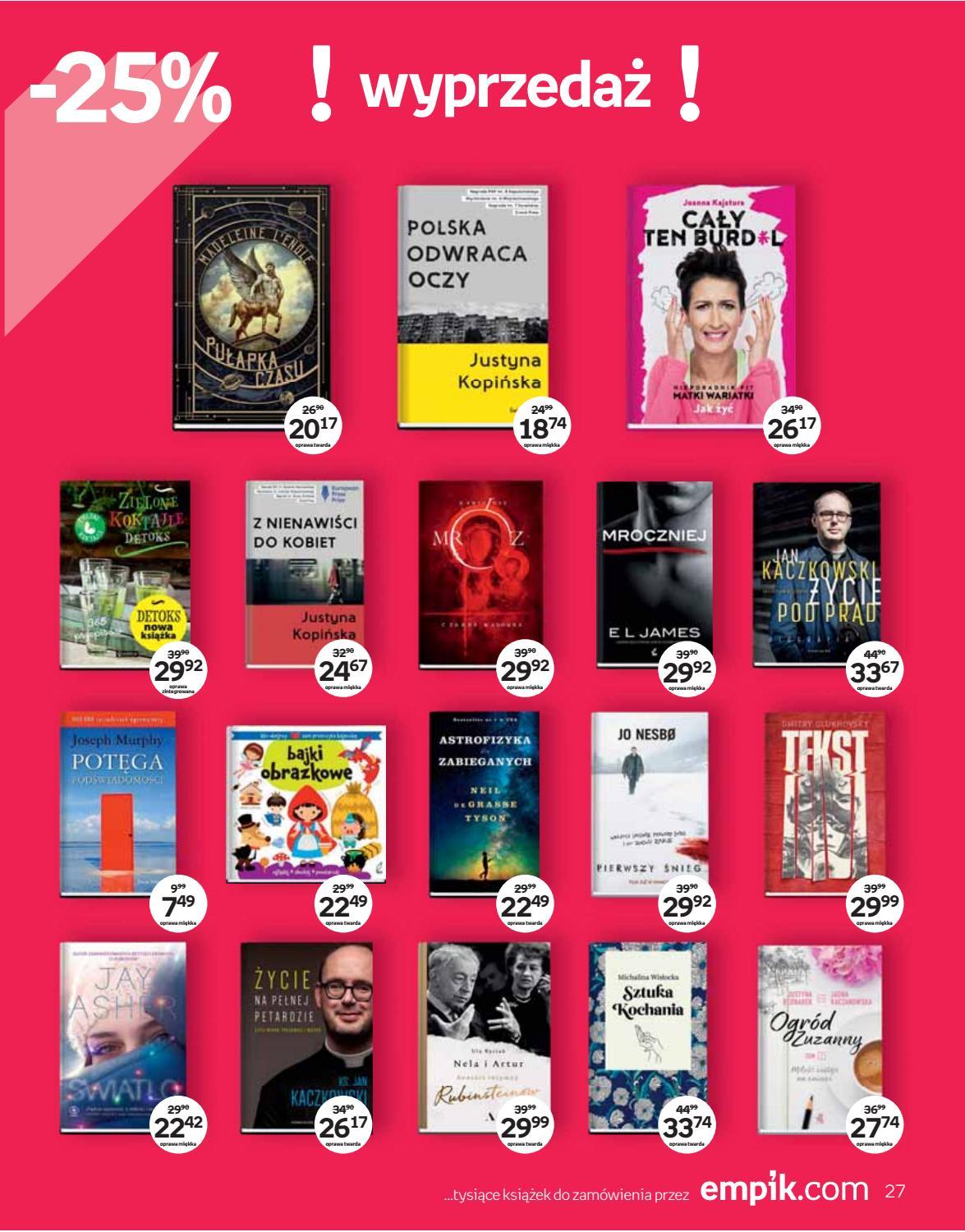 Gazetka promocyjna empik str. 27