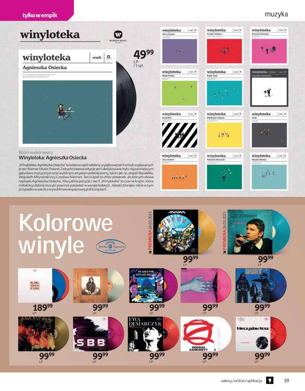 Gazetka promocyjna empik str. 39